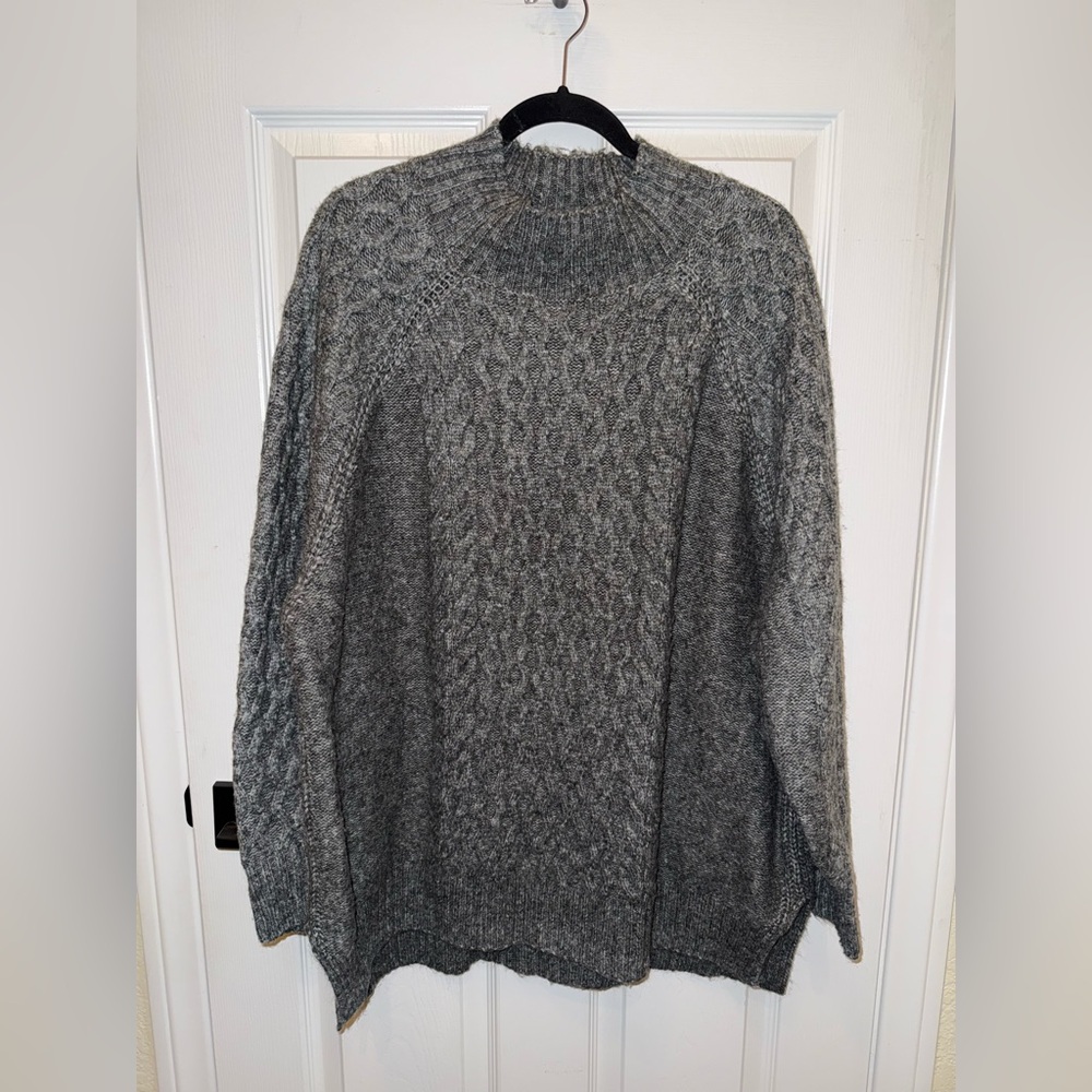 a new day Gray Turtleneck Sweater